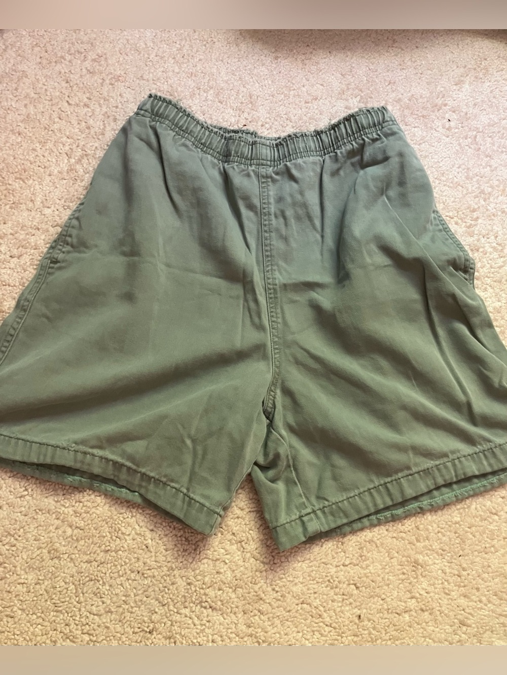 Lands' End Green Cotton shorts